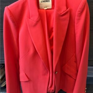L'AGENCE Vibrant Pink Blazer